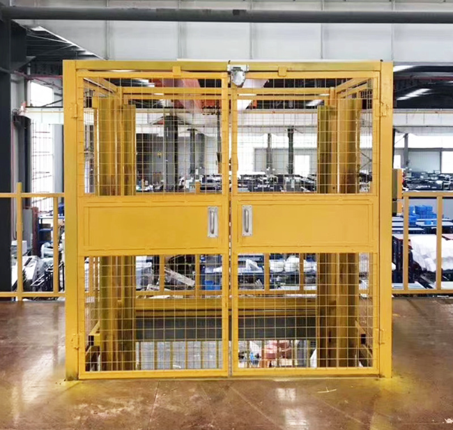 抚顺智能导轨式升降机亮相